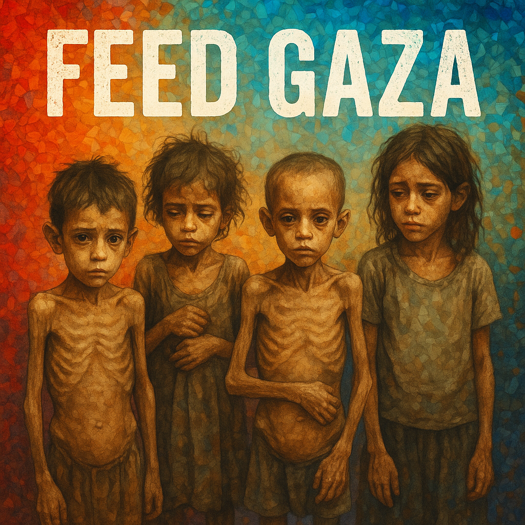 “Feed Gaza” by Menai Aini