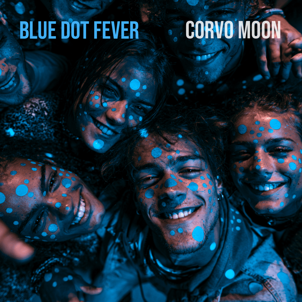 “Blue Dot Fever” by Corvo Moon